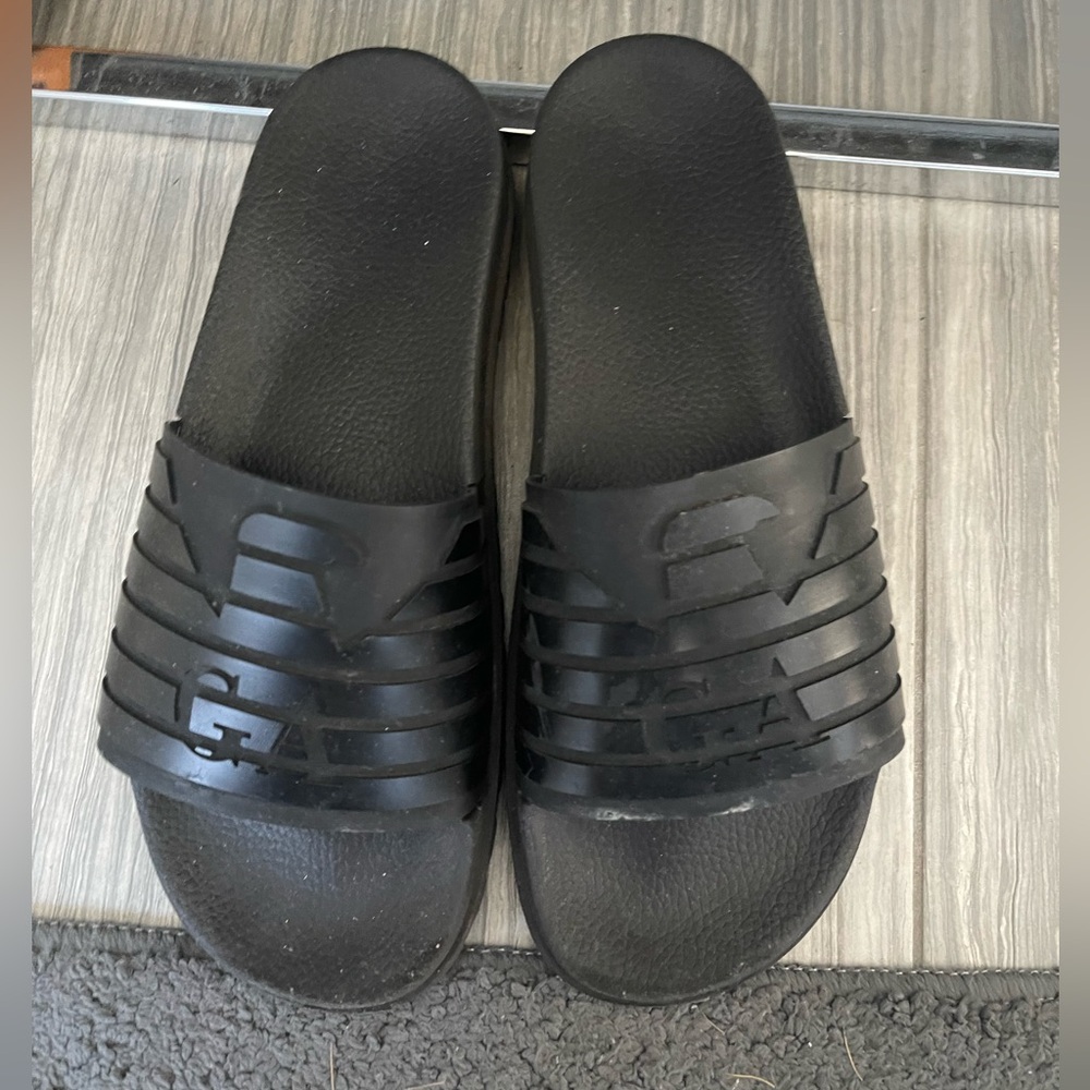 Emporio Armani slides size 11 men